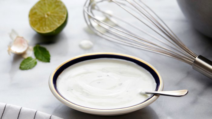 Recipe for indian yogurt sauce