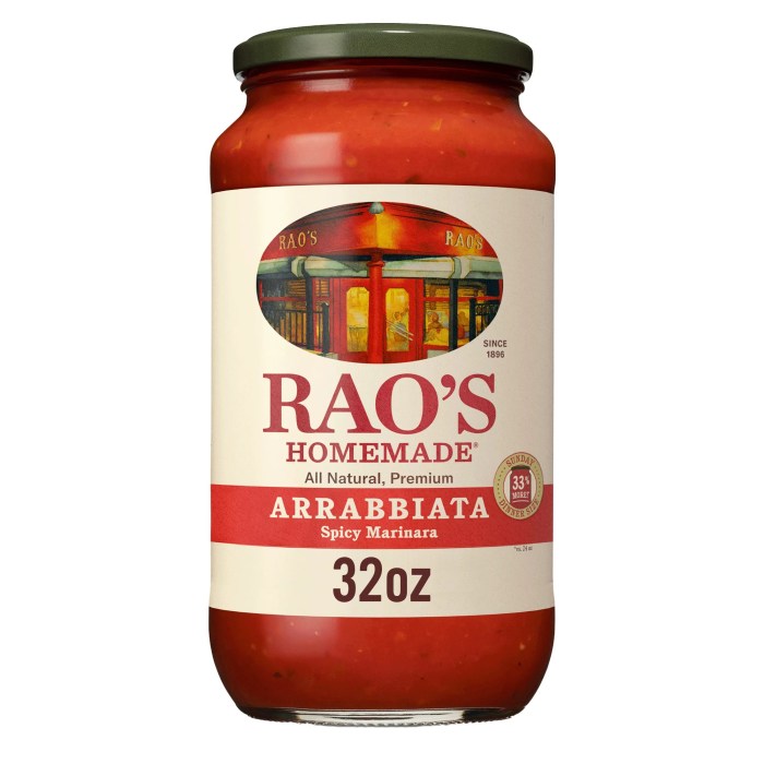 Rao's marinara sauce restaurant recipes