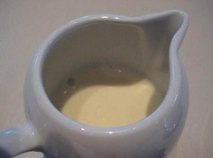 Recipe for vanilla sauce