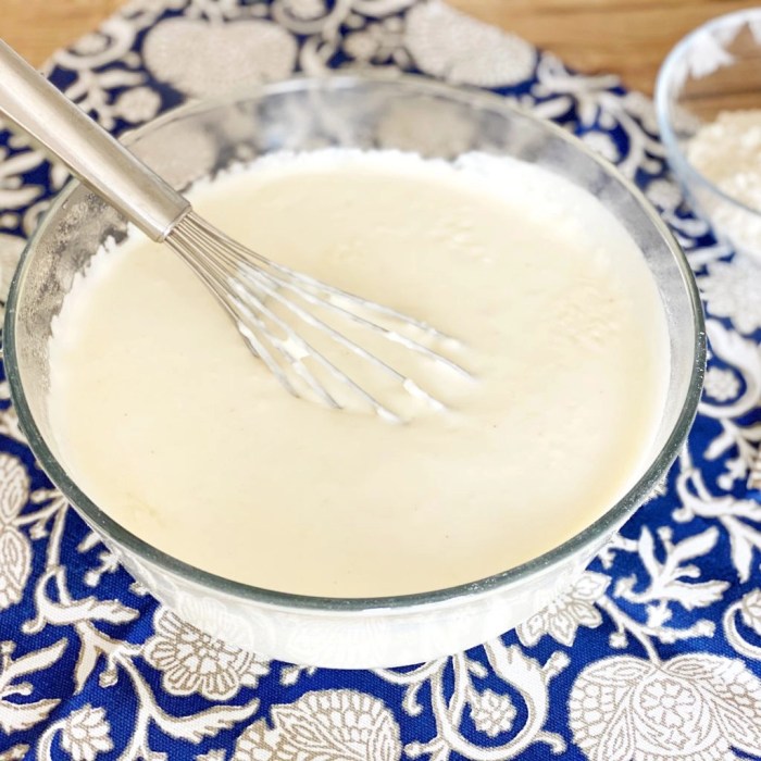 Recipe bechamel cheese sauce