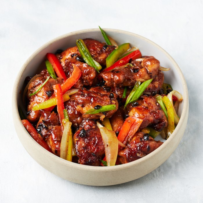 Recipe chicken black bean sauce