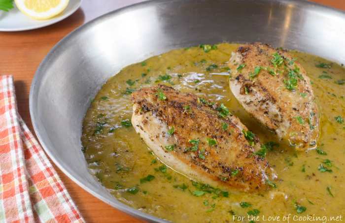 Recipe lemon chicken sauce