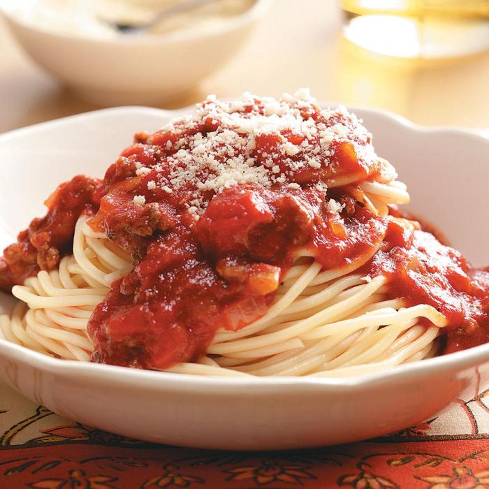 Recipe for simple spaghetti sauce