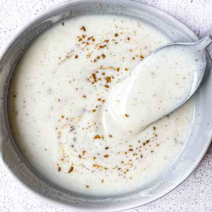 Recipe for indian yogurt sauce