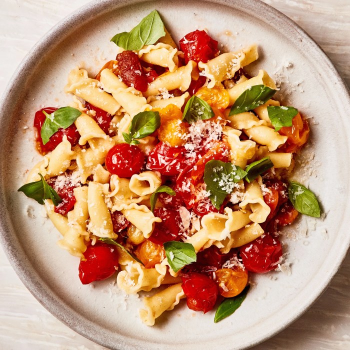 Recipe for cherry tomato pasta sauce