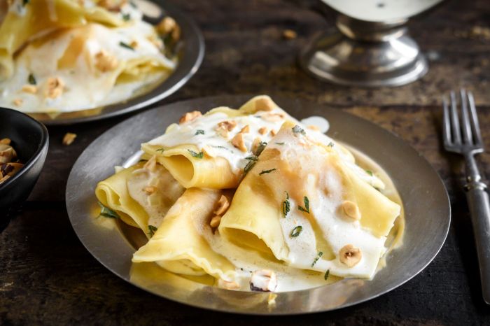 Ravioli in white sauce recipe