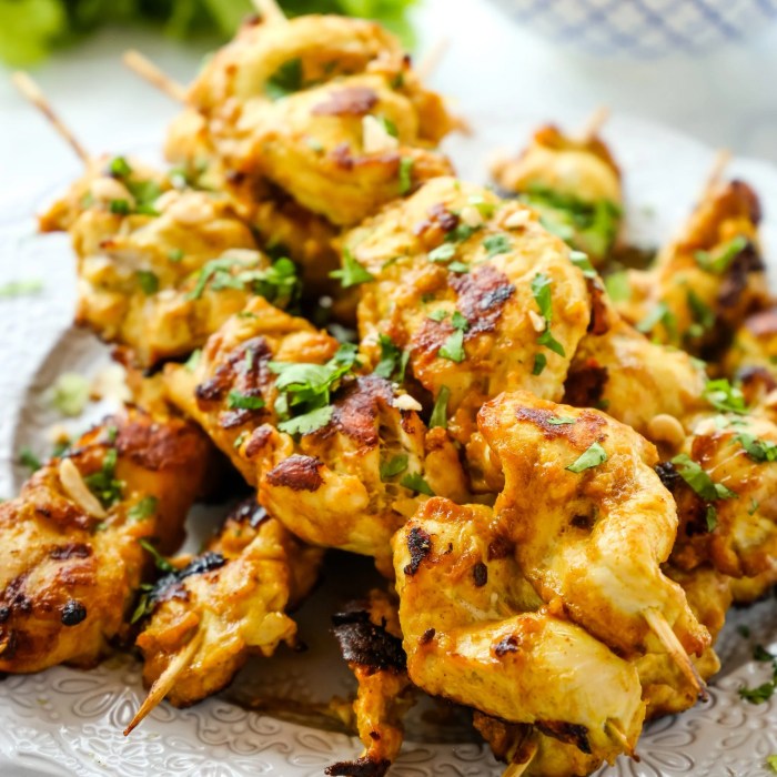 Recipe chicken satay peanut sauce