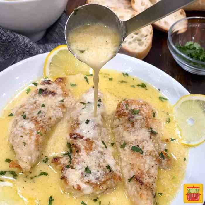 Recipe for creamy garlic butter sauce