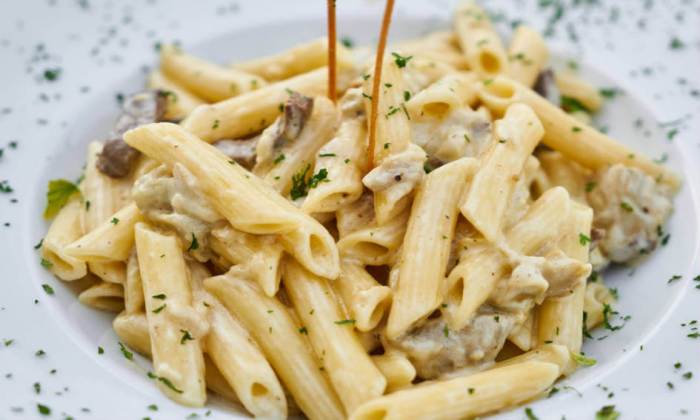 Recipes for white sauce for pasta