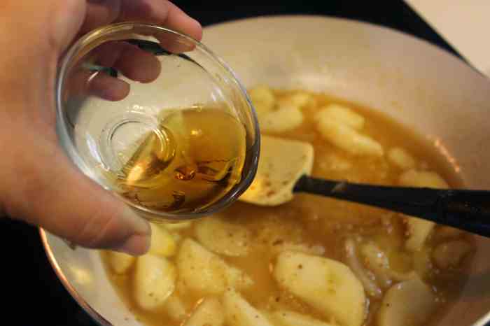 Recipe for butter rum sauce