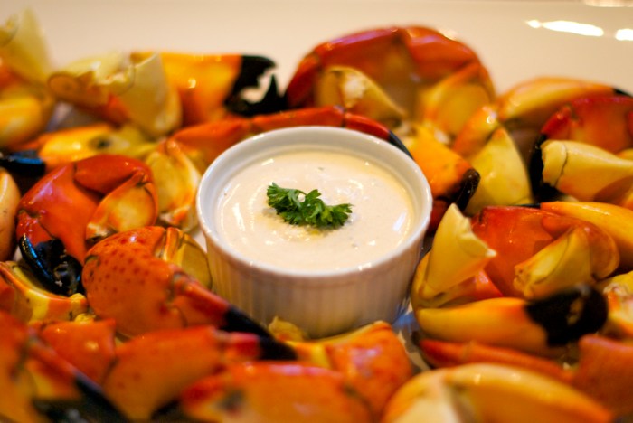 Recipe for stone crab sauce